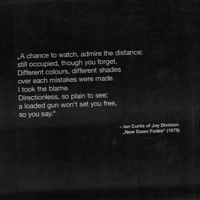New Dawn Fates talvez tenha sido um reflexo dos sentimentos de Ian antes de partir.